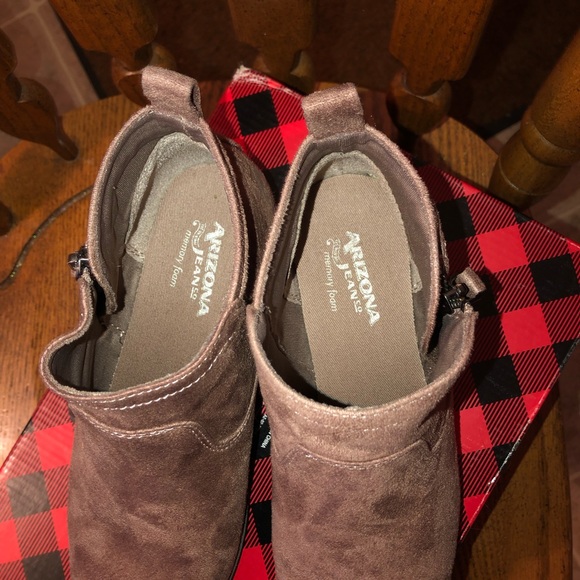 Suede Booties - Picture 3 of 4